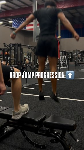 499 reactions · 24 shares | Here is a simple progression of the drop jump exercise! Try these out and let me know what you think! #ezvertjumpprogram #highjump #basketball #longjump #explosive #verticaljump #training #marchmadness #nfldraft | EZ Vert Jump Program | Facebook
