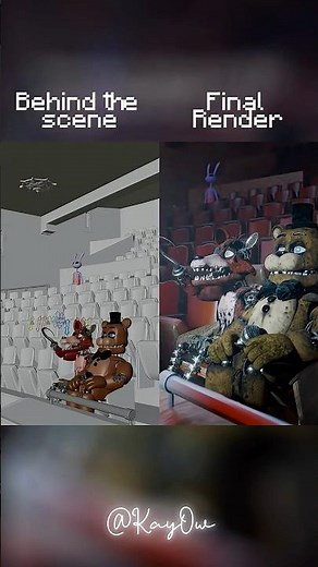 BEHIND THE SCENE "ANIMATRONIC AI BELIKE.. SHORT 9" (BTS FNAF MOVIE 2 Animation)