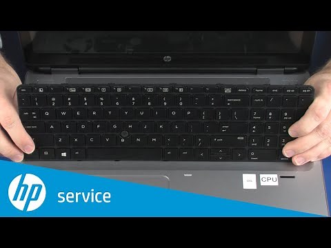 Replace the Keyboard | HP ProBook 650/655 G2 Notebook | HP Support