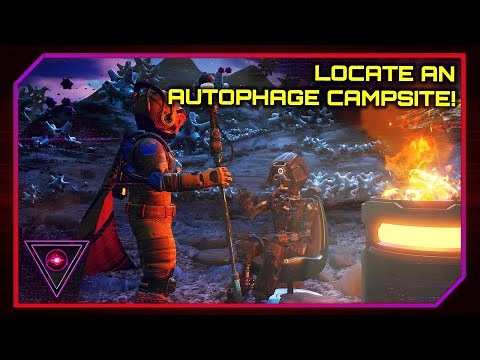 How To Find An Autophage Campsite | No Man's Sky