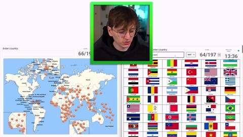 Can I name all 197 Countries & Flags AT THE SAME TIME?