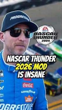 The NASCAR Thunder 2026 Mod Is INSANE! #NASCAR #GAMING