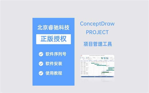 ConceptDraw PROJECT项目管理工具！
