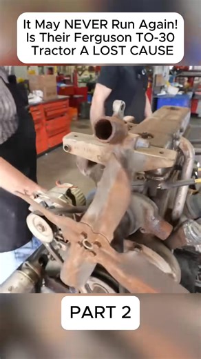 It May NEVER Run Again! Is Their Ferguson TO-30 Tractor A LOST CAUSE | Enginebuildcar1