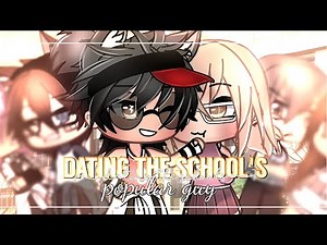 🏀Dating The School's Popular Guy // GLMM // Love Story // Gacha Life Mini Movie |🏀
