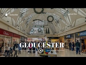 Gloucester city Centre November 2022 4K HDR