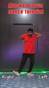 🔥 Alaakaa loova Easy Dance Tutorial ❣️ | #dhanush #dancetutorial #om #trending #nklittledance