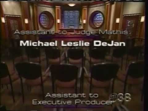 Judge mathis end credits 2003