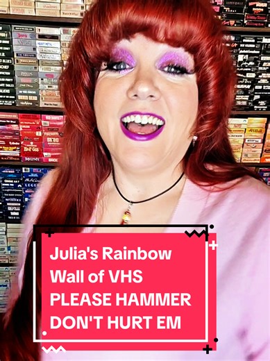 I won this tape in a 6th grade raffle and was the envy of the whole school - MC Hammer's PLEASE HAMMER DON'T HURT EM. Its 90's AF and a super cringey joyride through Hammer's music & persona. Do you have any memories of this & MC Hammer? #mchammer #vhs #90s #musicvideo #juliasrainbowwallofvhs