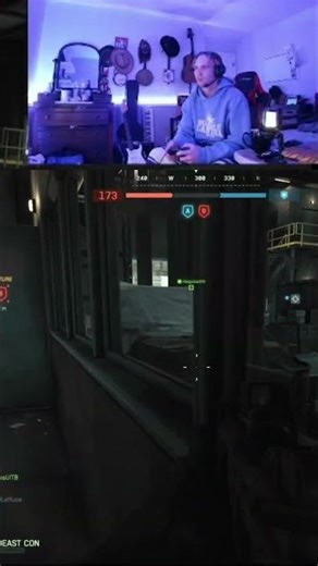 Player's Intense Building Battle: Explosions & Close Combat! #shorts