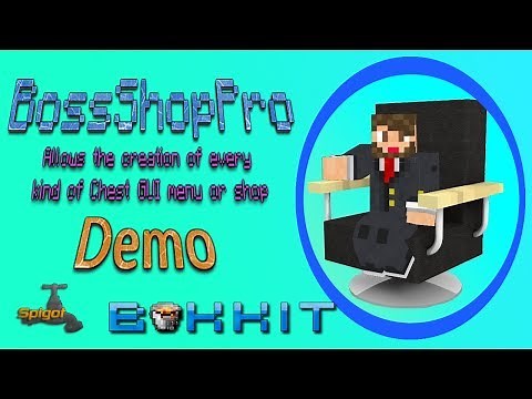BossShopPro | Ultimate Custom Shop Experience | Demo