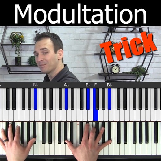 1.5K views · 27 reactions | The magic of modulation ✨ https://pianowithjonny.com #piano #pianotip #pianolesson #easypiano #pianowithjonny | Jonny May | Facebook