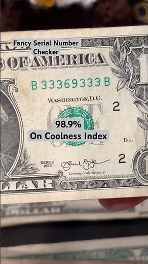 Fancy Serial Number Found During Live Bill Hunt