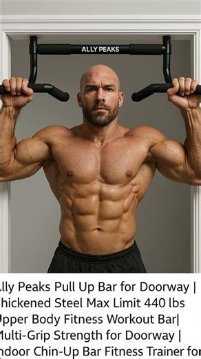Ally Peaks Pull Up Bar Review: Build Upper Body Strength at Home Without a Gym
