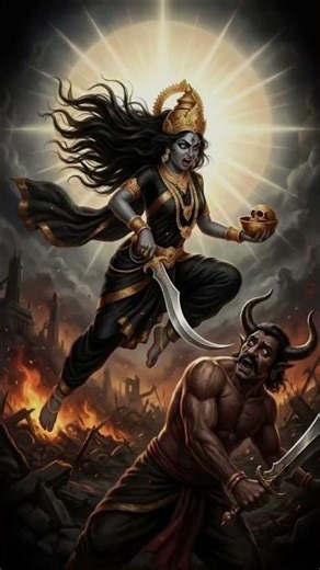 Run me kud padi Maa Kali#Mata Rani #Kali Mata#song #trending #status #bhajan#bhakti#shorts 🌺🙏