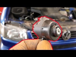 VW T4 ignition switch change ignition switch on the ignition lock
