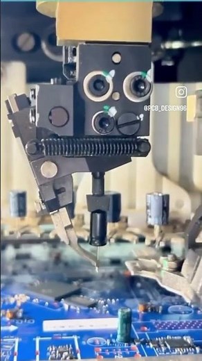 components assembly process on the PCBs boards