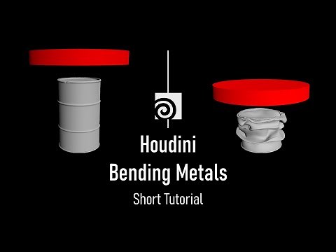 How to Bend Metals Easily Using This RBD Workflow | Houdini Tutorial
