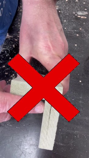 Don’t ❌ Split MDF Do this instead ✅ #tradespeople #woodworking #diy #woodworktips