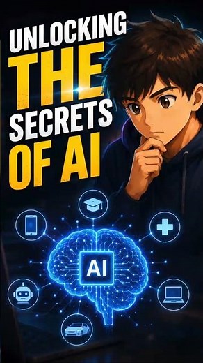 🤖 How AI Works – Explained Simply !