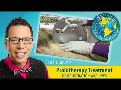 Prolotherapy under Digital Motion X-ray