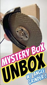 Mystery Box UNBOX w/ Angle Grinder 🕰️