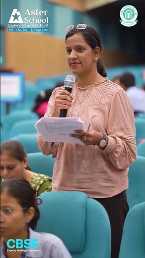 CBSE Capacity Building Programme || Aster School Noida Extension