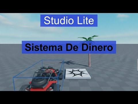 Cómo Hacer el Sistema de dinero para tu juego de Roblox en Studio Lite #studiolite