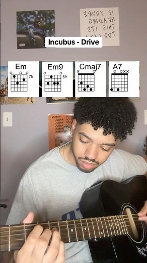 Learn how to play Drive by Incubus! #guitar #guitartutorial #incubus