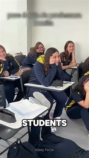 Students Peek Through Windows Just To See Her