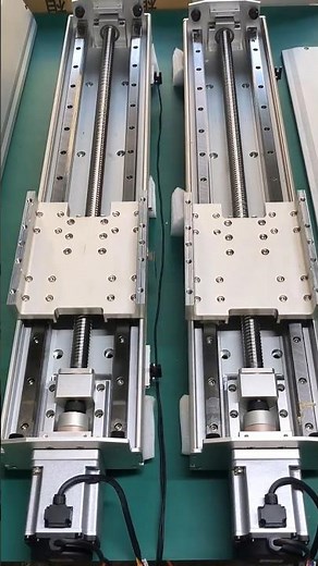 mechanical ball screw drive linear motion guide actuator #linearmotion #linearactuator #linearstage