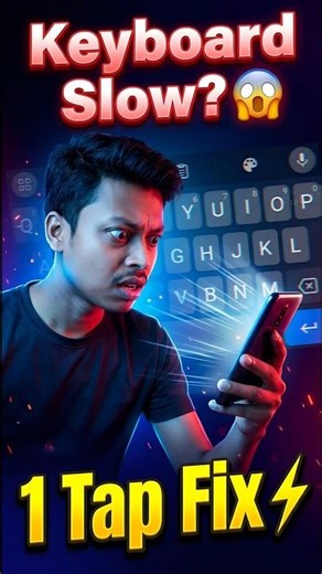 👉 Keyboard Slow Ho Gaya? 😱 1 Tap Me Fast Kar Do! ⚡