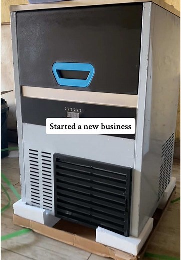 Just start… #icecube #icemachine #icebusiness #icesupplier #smallbusines #tokoza #eastrand #fypp