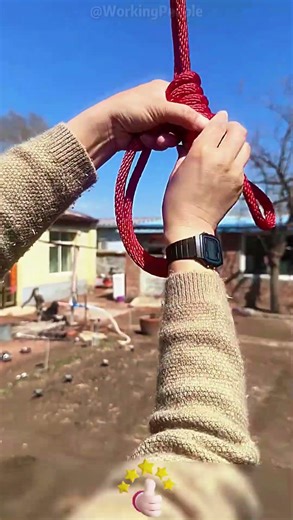 Strong & Heavy-Duty Sliding Loop Knot Tutorial Tightens under load, high weight capacity, sup 🪢🔗💪