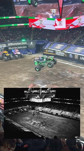 taking my fisher price perfect shot 35mm toy film camera to MONSTER JAM in NYC