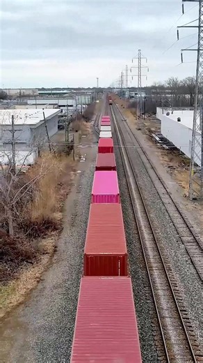 CSX freight train on the move. #CSX #Train #Railroad #Freight #Logistics | John W