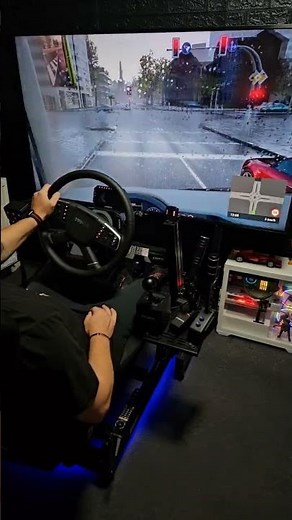 Test Trackhat Sensor v2 #nextlevelracing #mozaracing #steeringwheel #trackhat #headtracking