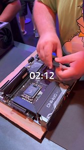 Who's up for the challenge? Drop a comment and let us know how fast you can build! 👇 (Please do take your time building your PC, it's more important that it turns on then to be fast) #GAMESCOM #GAMESCOM2024 #AORUSINFINITY #GIGABYTE #AORUS #gamingpc #PC #pcbuild #pcchallenge | AORUS