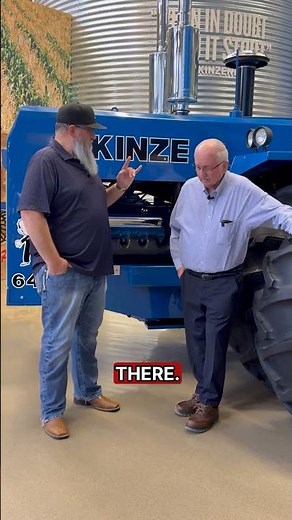 The Story Behind Jon Kinzenbaw’s Big Blue Tractor