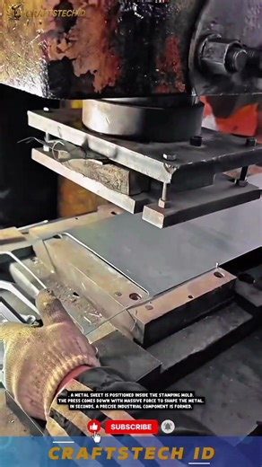 Metal Sheet Stamping Machine | Precision Industrial Press Process