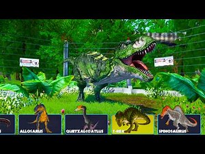 Jurassic Clash: Primal Dino Sim Gameplay - Epic Dinosaur Battles (Android)