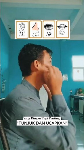 Anggota tubuh Bahasa Arab kelas 1 mudah cepat 5 detik bisa