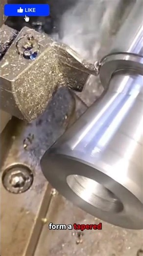 Precision Taper Turning Process🔥🔩