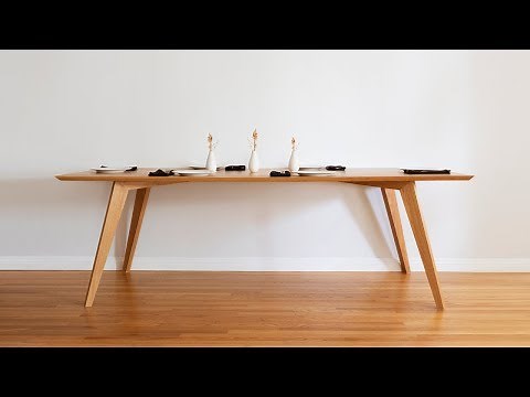 DIY Dining Table | Mid Century Modern - Woodworking