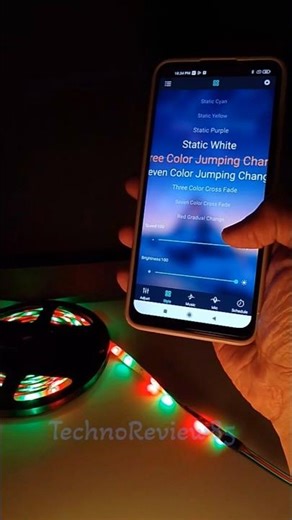 Bluetooth LED strip controller #technoreview85