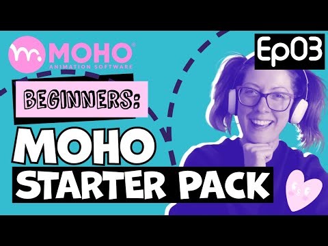 Moho Starter Pack 03 - Animating A Walk Cycle