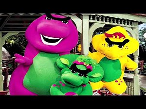 Barney and Friends - Everytime Barney tires to say Sneeze, He gets his mouth shut