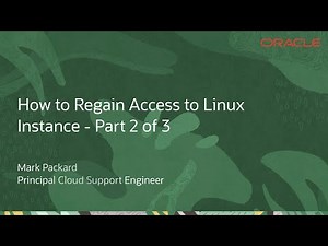 Regain SSH Access to a Linux Instance - Part 2 of 3