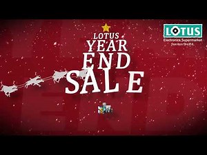Lotus Electronics brings Year End Sale 2025! Enjoy up to 70% OFF on Electronics