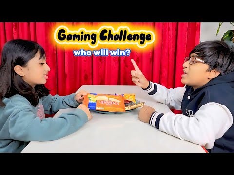 Funny game challenge videos| food eating challenge video| siblingsfun